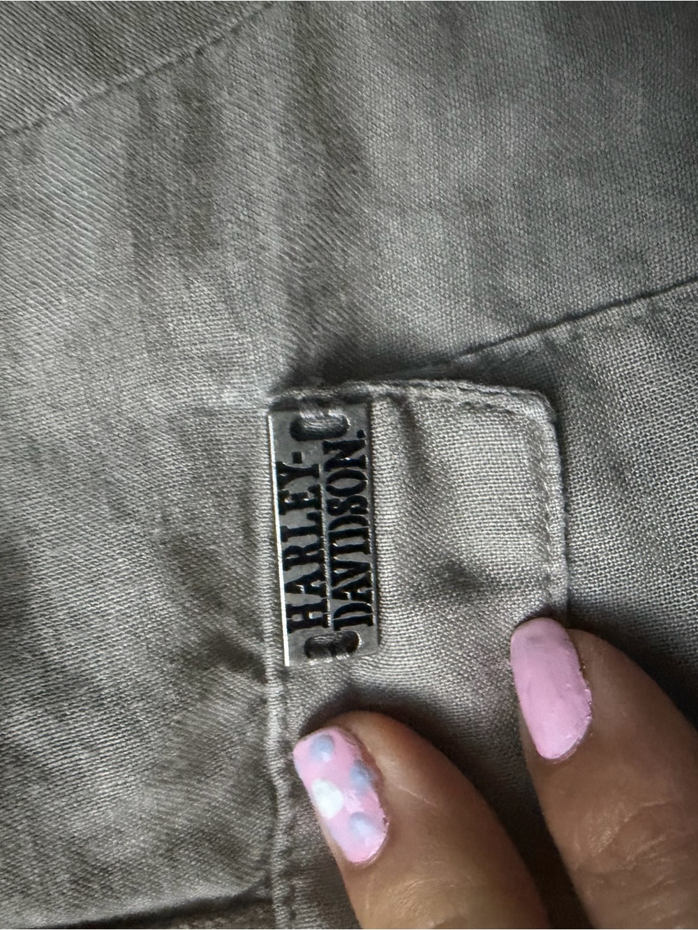 Ariat Beige/Tan Utility Button-Front Jacket - Picture 7 of 7